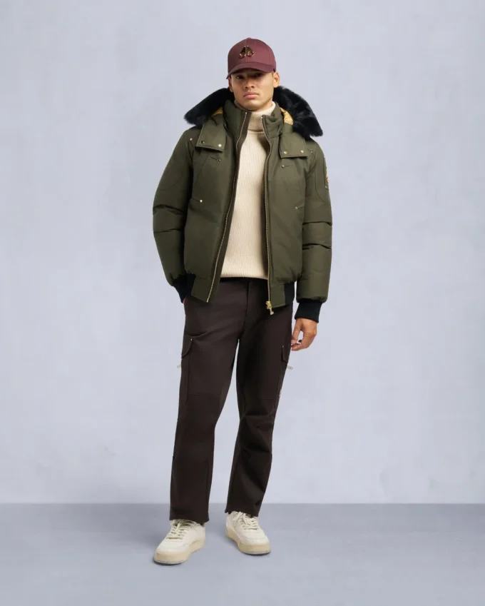 Ballistic Bomber mit Original-Lammfellbesatz aus der Gold-Serie