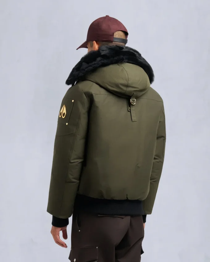 Ballistic Bomber mit Original-Lammfellbesatz aus der Gold-Serie