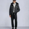 Bomberjacke mit Cloud-Shearling-Besatz