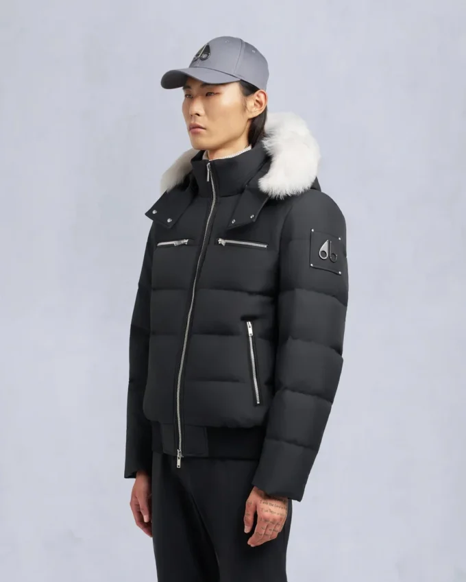 Bomberjacke mit Cloud-Shearling-Besatz