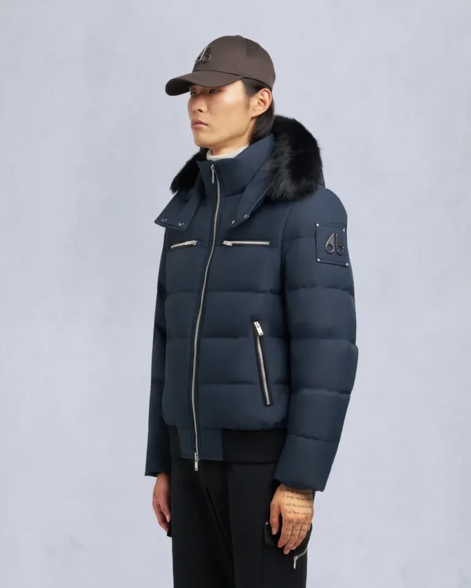Bomberjacke mit Cloud-Shearling-Besatz