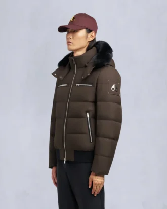 Bomberjacke mit Cloud-Shearling-Besatz