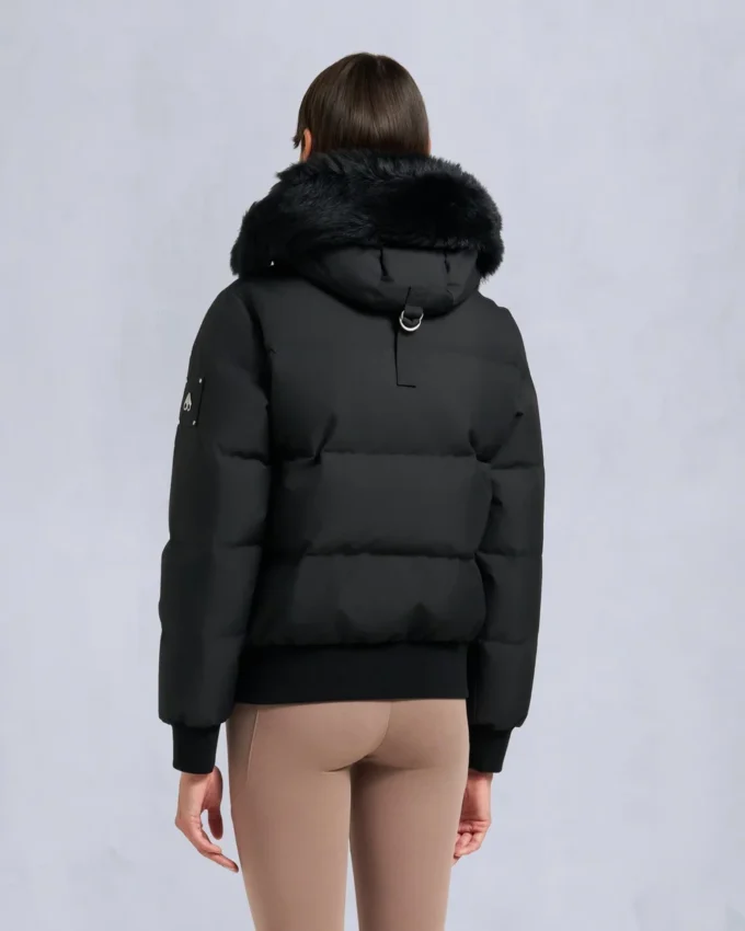 Bomberjacke mit Cloud-Shearling-Besatz