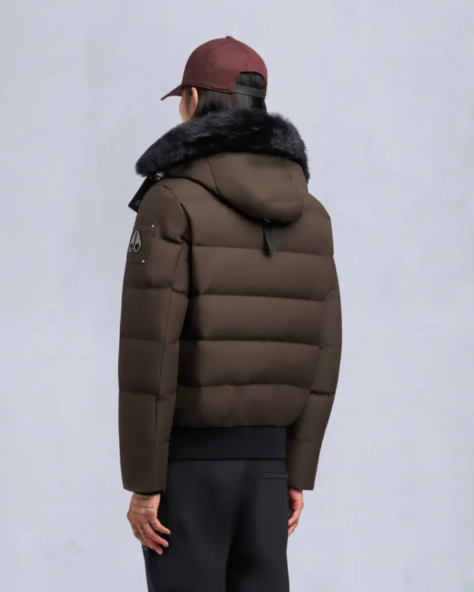 Bomberjacke mit Cloud-Shearling-Besatz