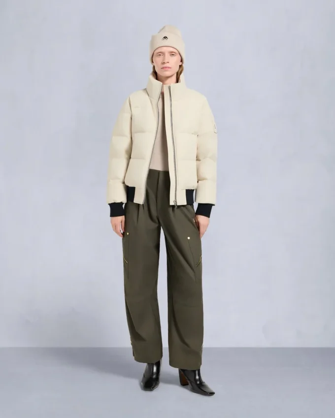 Bomberjacke mit Cloud-Shearling-Besatz