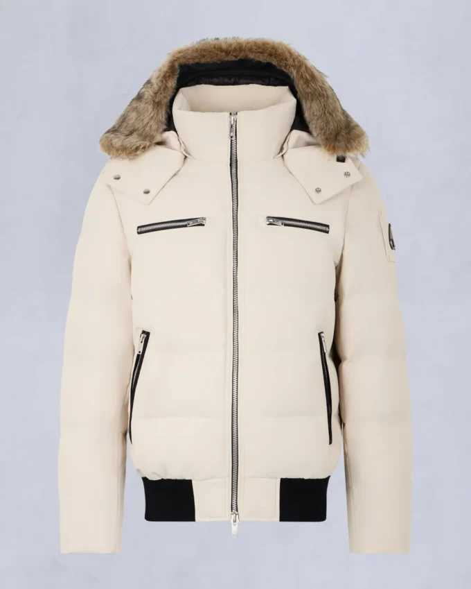 Bomberjacke mit Cloud-Shearling-Besatz