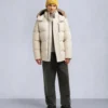 Cloud Shearling Trim 3Q Jacke