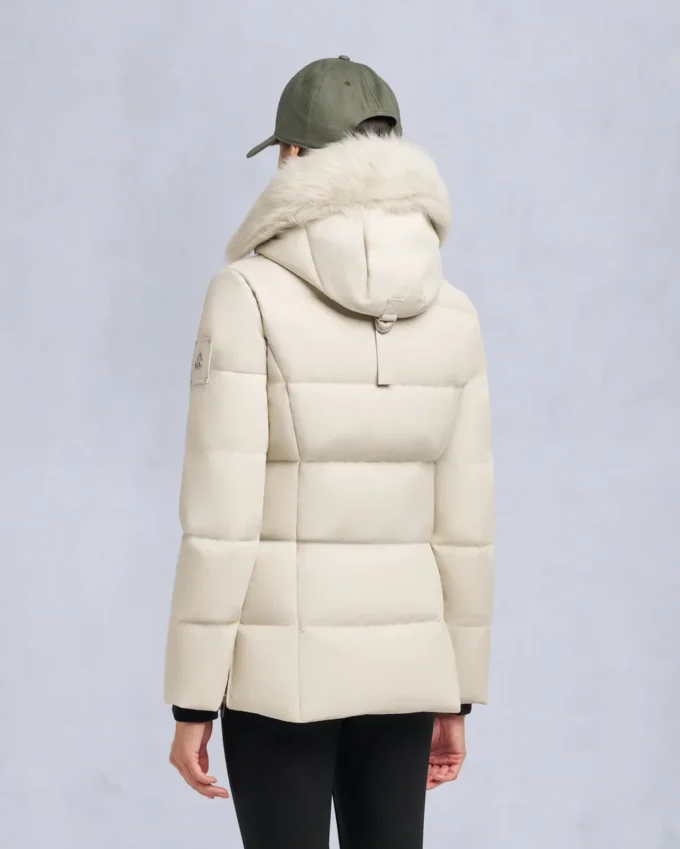 Cloud Shearling Trim 3Q Jacke