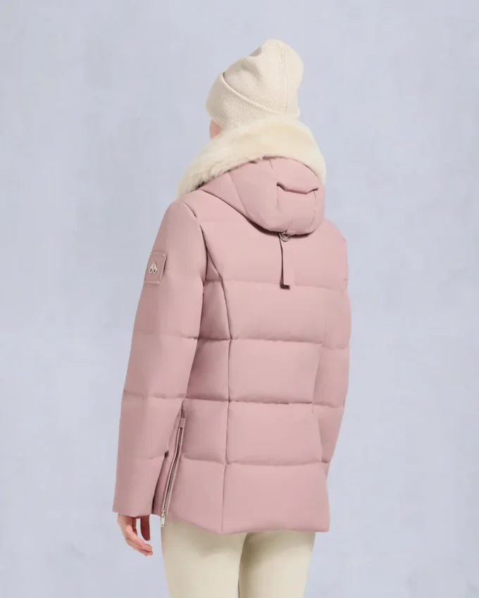 Cloud Shearling Trim 3Q Jacke