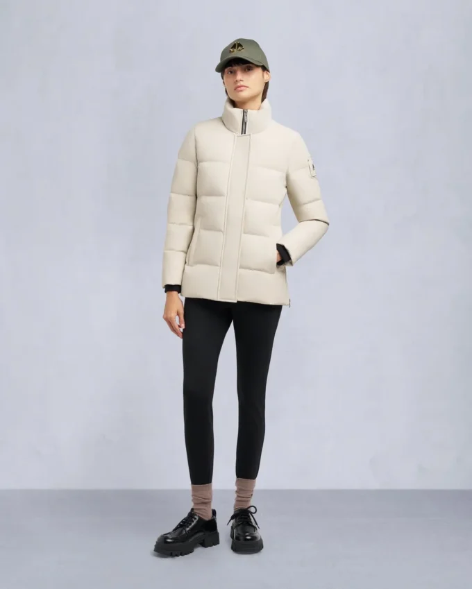 Cloud Shearling Trim 3Q Jacke
