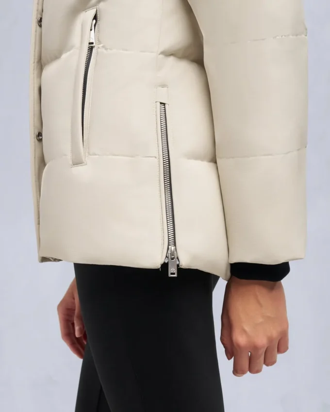 Cloud Shearling Trim 3Q Jacke