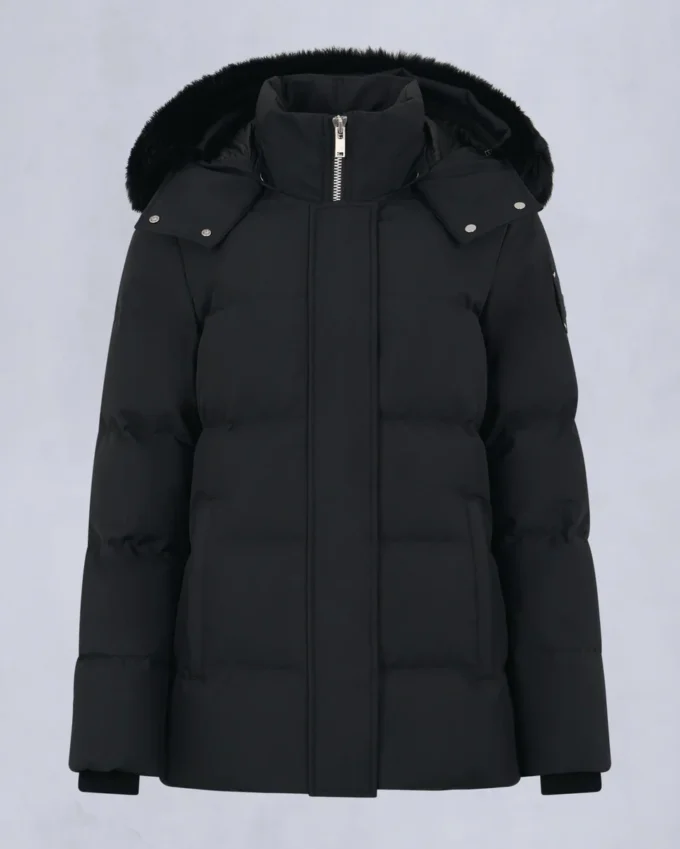 Cloud Shearling Trim 3Q Jacke