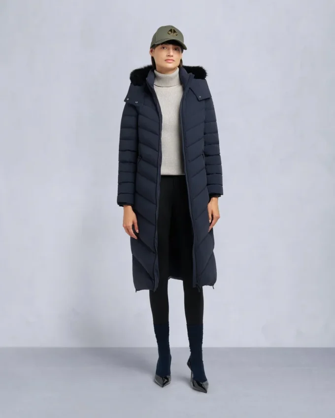 Cooper Lake Parka mit Lammfellbesatz