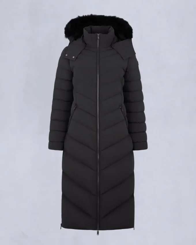 Cooper Lake Parka mit Lammfellbesatz