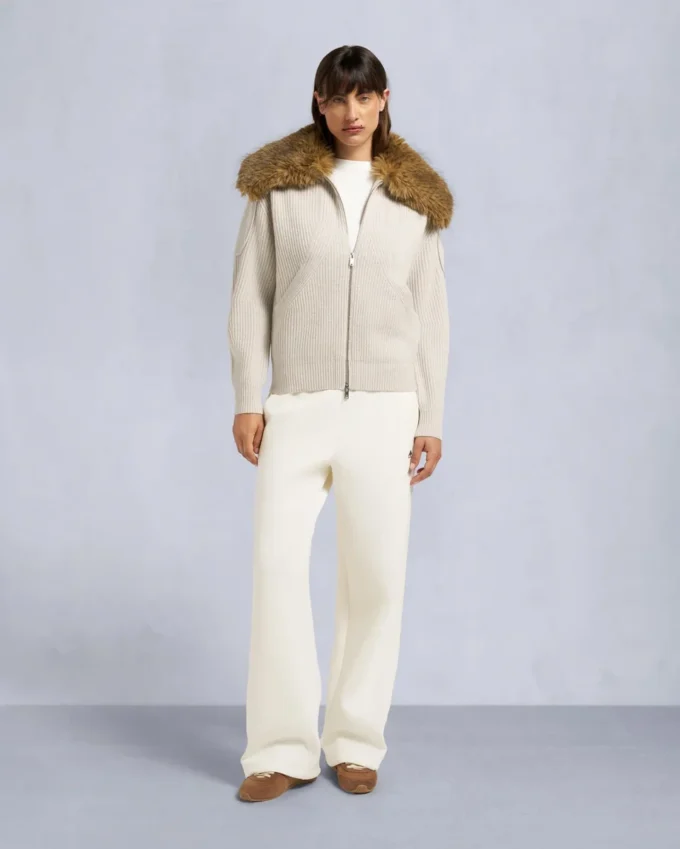 Corina Sweater mit durchgehendem Reißverschluss