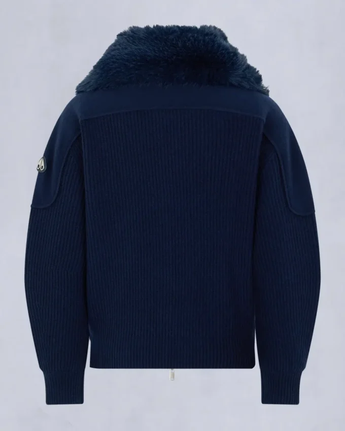 Corina Sweater mit durchgehendem Reißverschluss