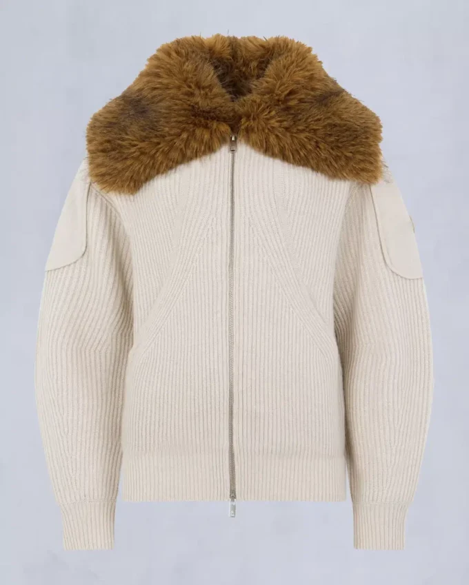 Corina Sweater mit durchgehendem Reißverschluss