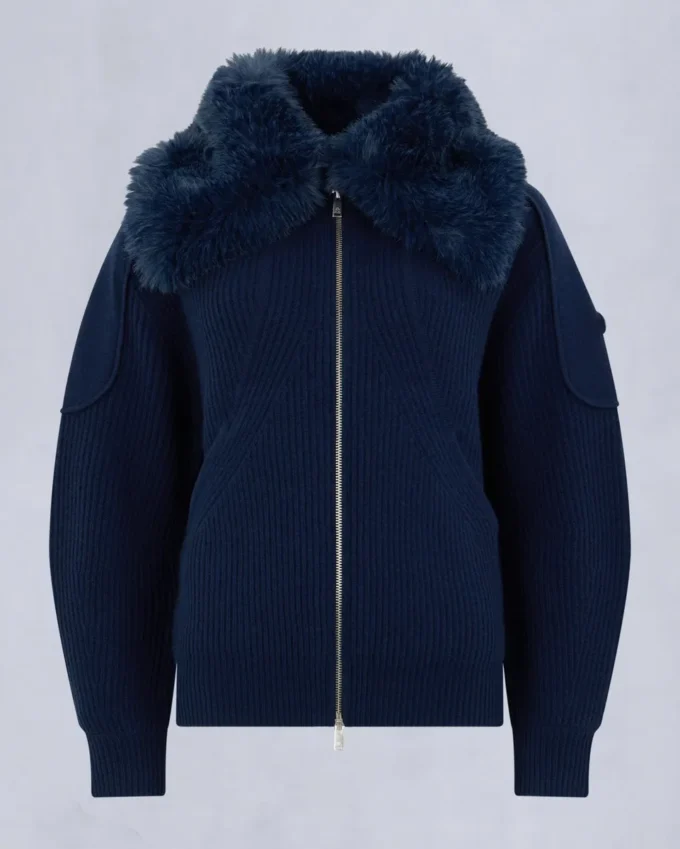 Corina Sweater mit durchgehendem Reißverschluss