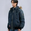Evisu X Moose Denim Ballistic Bomberjacke