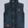 Evisu X Moose Denim Everest Puffer Weste