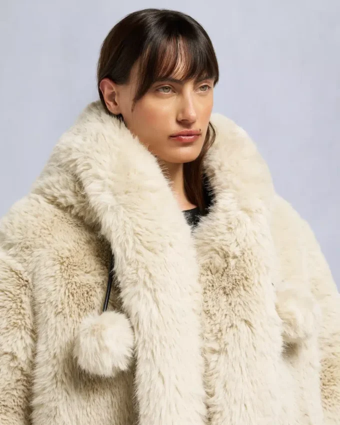 Gold Series Jade Kunstfelljacke