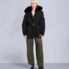 Gold Series Nova Shearling Trim 3Q Jacke
