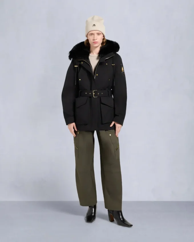 Gold Series Nova Shearling Trim 3Q Jacke