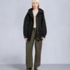 Gold Series Nova Shearling Trim 3Q Jacke