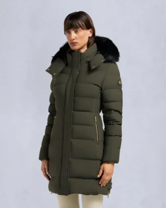 Gold Series Nyluxe Watershed Parka mit Lammfellbesatz