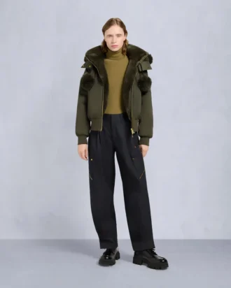 Gold Series Original Satin Debbie Bomberjacke