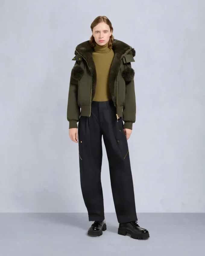 Gold Series Original Satin Debbie Bomberjacke