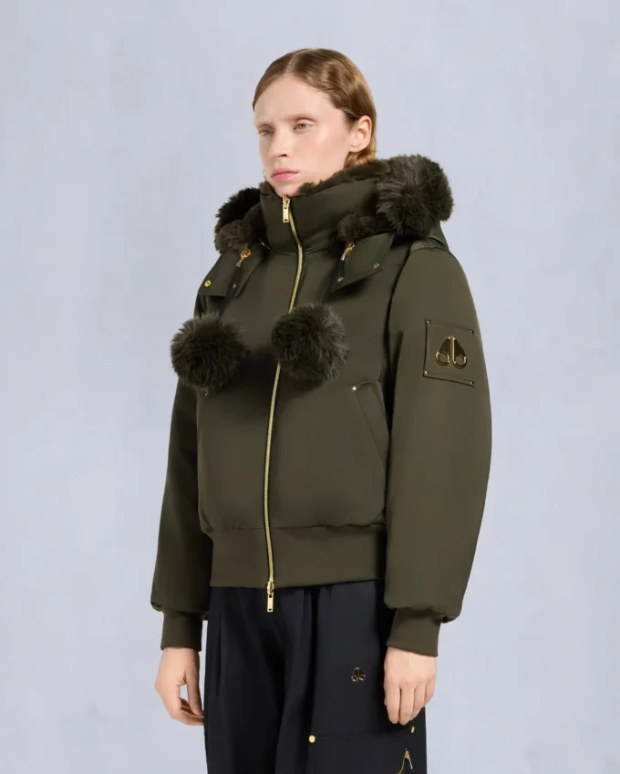 Gold Series Original Satin Debbie Bomberjacke