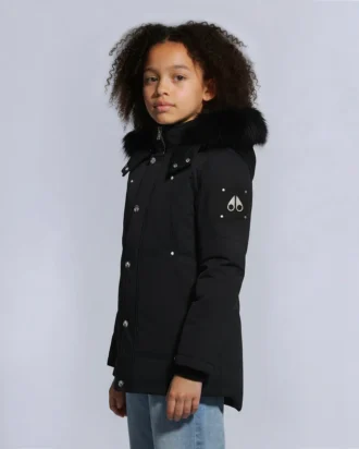 Kinder Unisex Original Parka mit Lammfellbesatz
