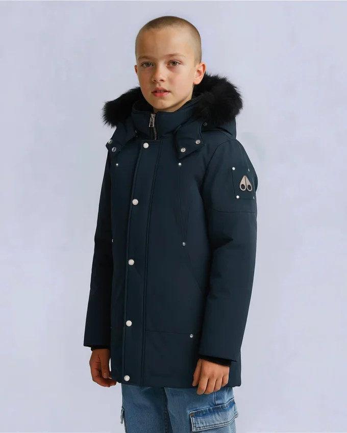 Kinder Unisex Original Parka mit Lammfellbesatz