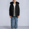 Kinder Unisex Original Parka mit Lammfellbesatz