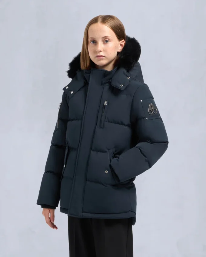 Kinder Unisex Original Shearling Trim 3Q Jacke