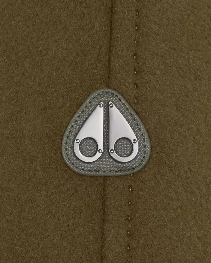 Lafleur Wollmantel mit langem Wickelausschnitt