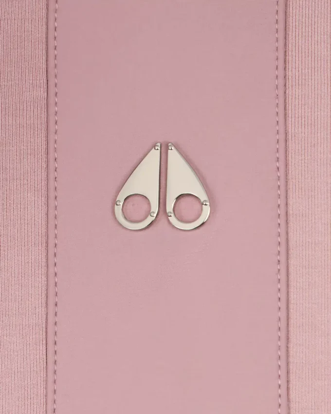 Mix Media Sweatshirt mit Rundhalsausschnitt