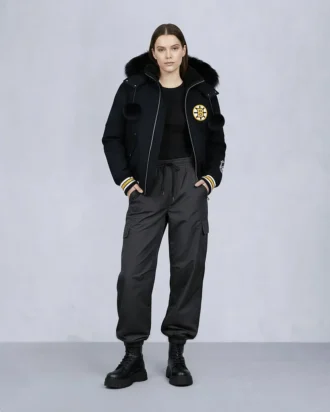 Nhl X Moose Knuckles Bruins Bomberjacke