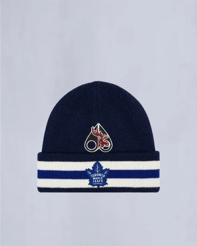 Nhl X Moose Knuckles Maple Leafs Mütze