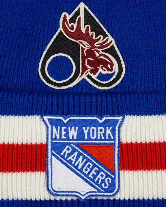Nhl X Moose Knuckles Rangers Mütze