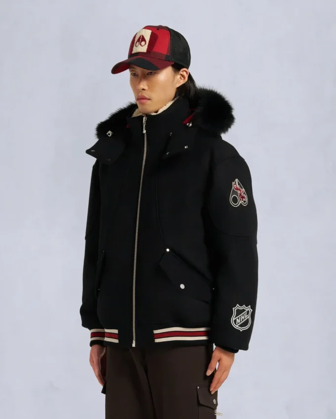 NHL x Moose Knuckles Team Bomberjacke