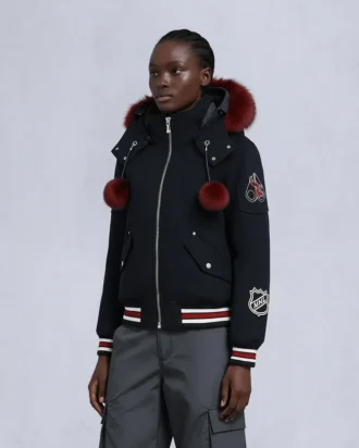 NHL x Moose Knuckles Team Bomberjacke