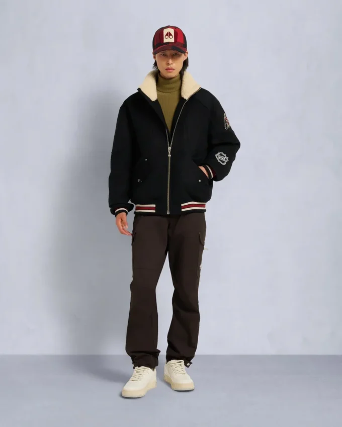 NHL x Moose Knuckles Team Bomberjacke