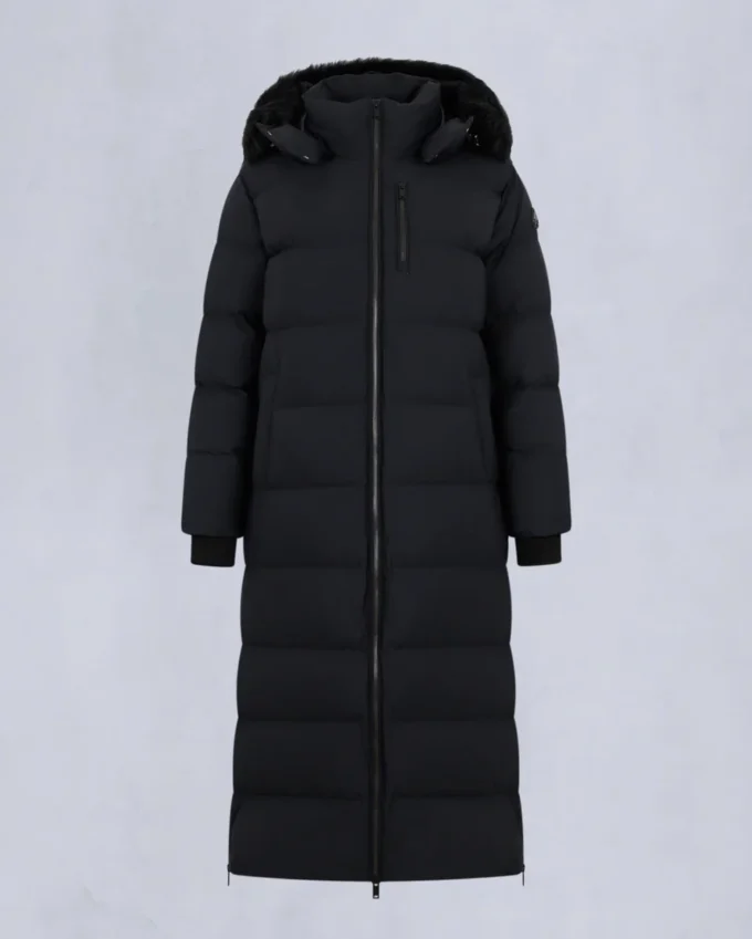 Nyluxe Chelia Parka mit Lammfellbesatz