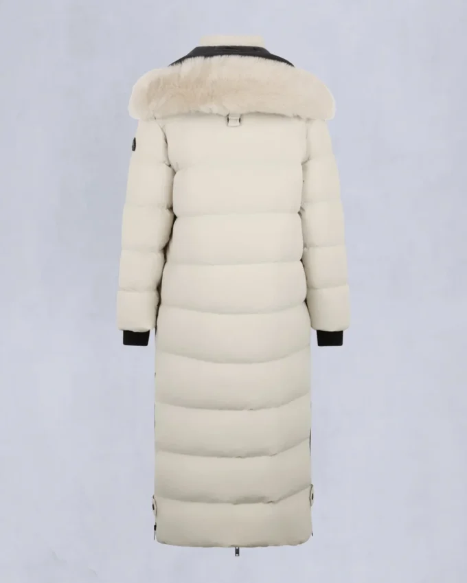 Nyluxe Chelia Parka mit Lammfellbesatz