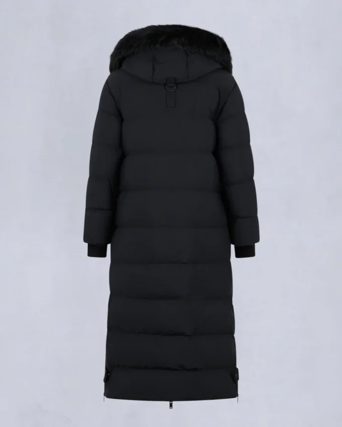 Nyluxe Chelia Parka mit Lammfellbesatz