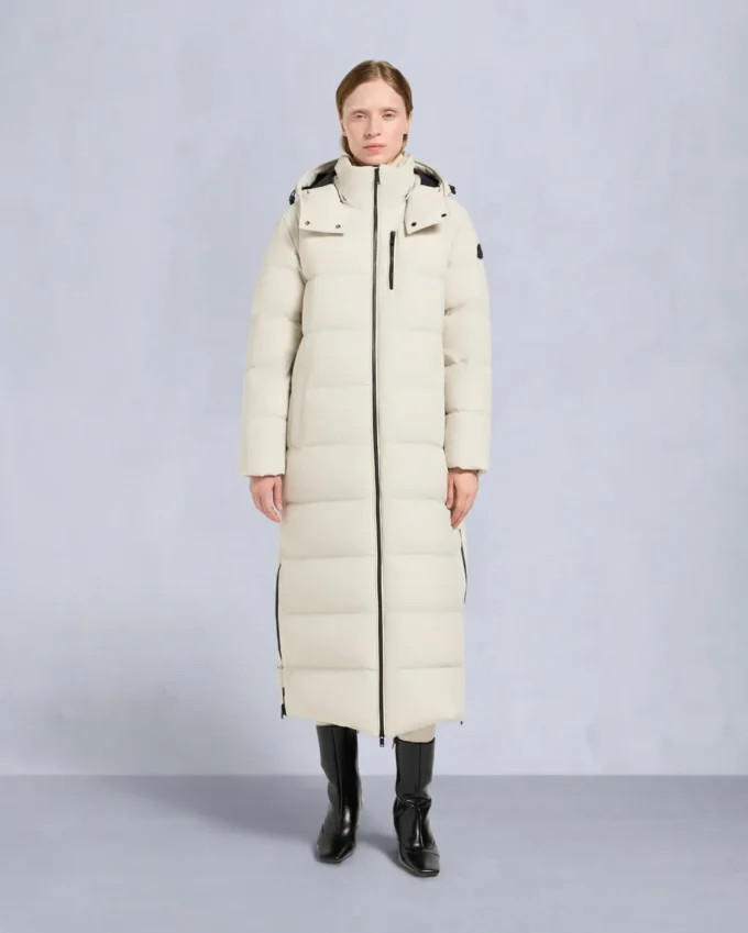 Nyluxe Chelia Parka mit Lammfellbesatz