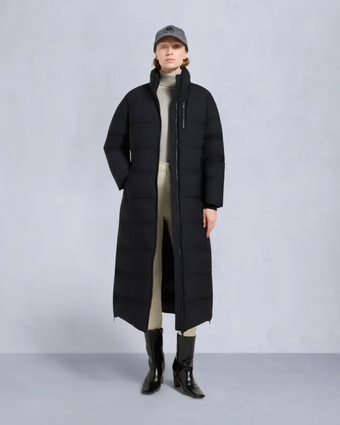 Nyluxe Chelia Parka mit Lammfellbesatz