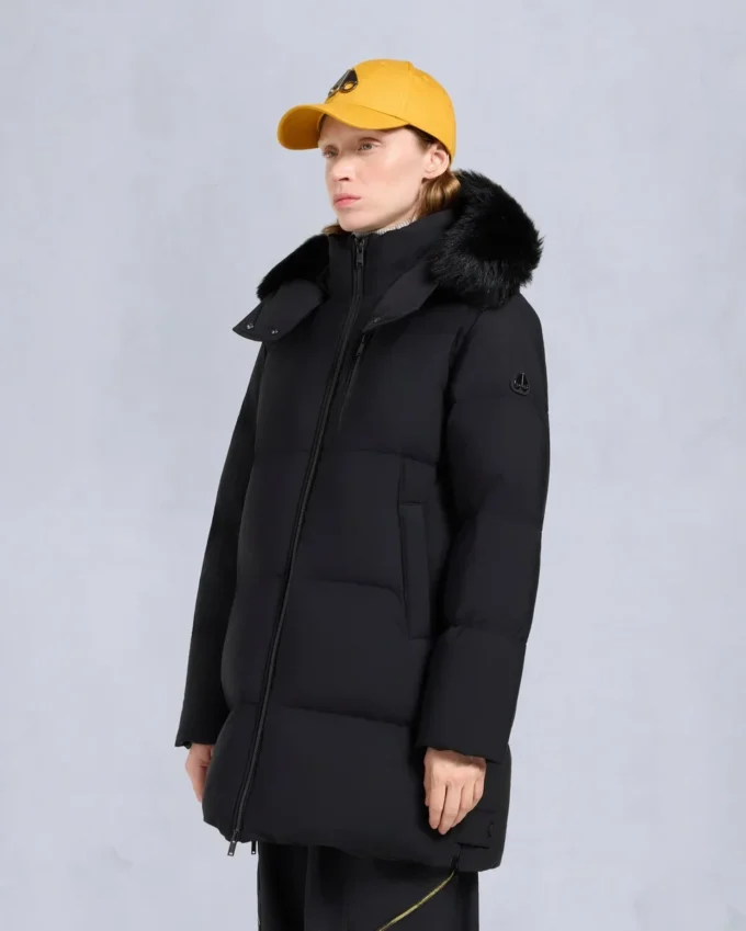 Nyluxe Chelia Shearling Trim 3Q Jacke